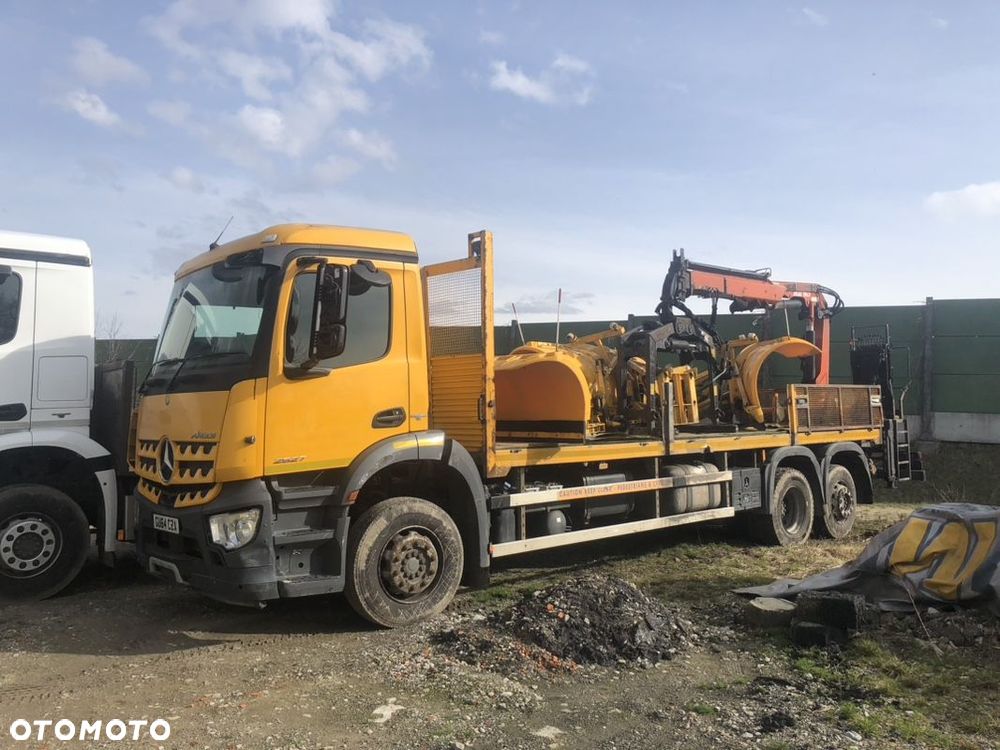 Mercedes-Benz Arocs 2527 6x2 HDS atlas 105.2-2AL skrzynia - 2