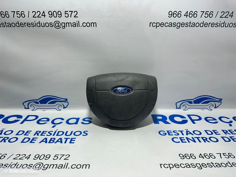 .Airbag Volante Guiador Original Ford 6S6AA042B85ABZHGT 2002 - 2013 - 3