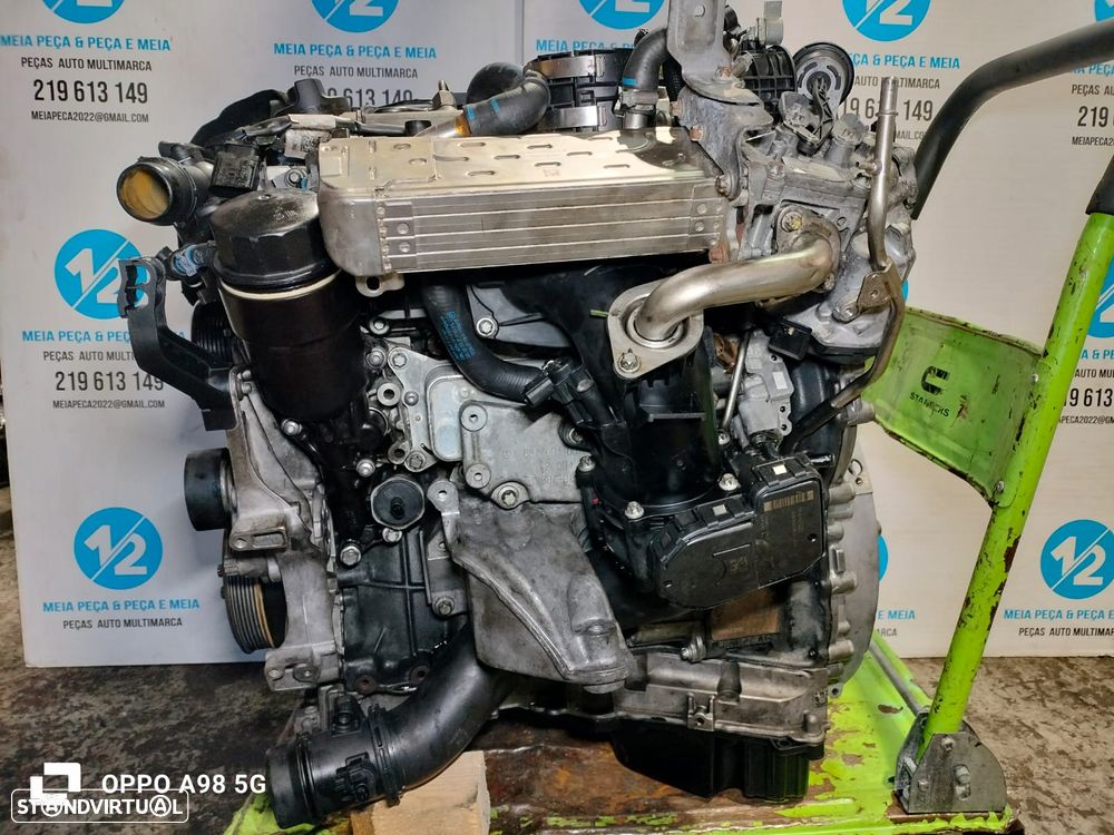 Motor Mercedes W204 W212 C200 cdi de 2013 651913 - 6