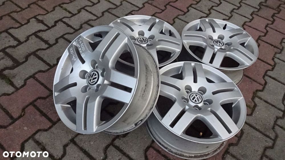 Felgi aluminiowe 15 VW Volkswagen 1J0601025Q ET38 alufelgi - 10