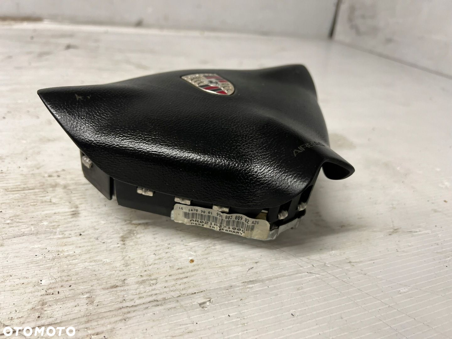 PORSCHE CARRERA 996 BOXSTER 986 AIRBAG PODUSZKA KIEROWCY CZARNA 99680308902 - 3