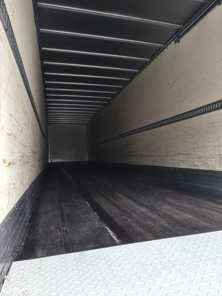 Fruehauf KONTENER FURGON / OSIE BPW . ROLETA / PODŁOGA SZYNA-DESKA / WINDA ZAŁADUNKOWA - 17