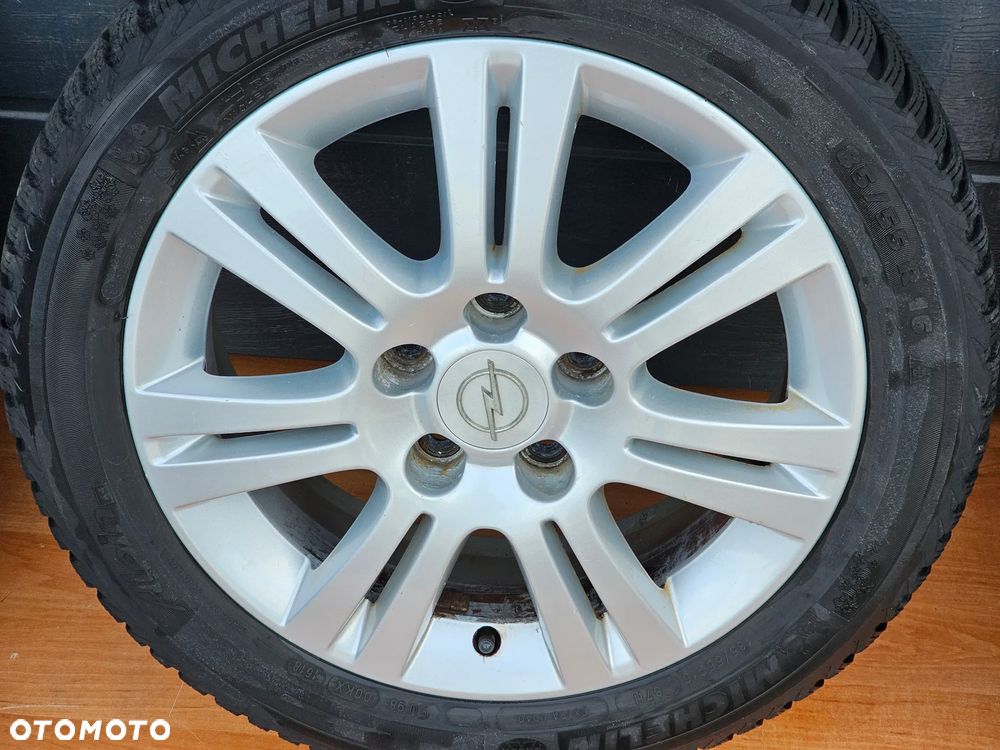 KOŁA FELGI ALUMINIOWE OPONY ZIMOWE OPEL VECTRA ASTRA ZAFIRA SIGNUM MERIVA 16 cali 5x110 ET44 185/55/16 - 6