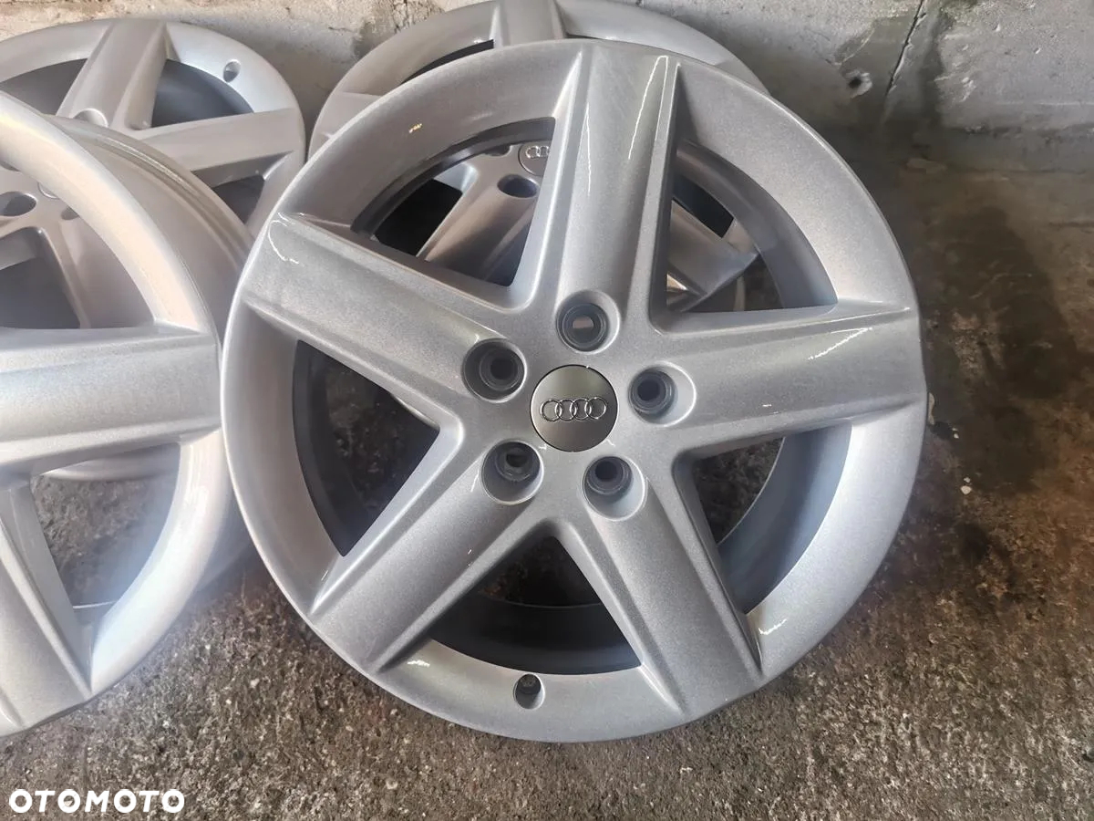 ALU FELGI 5X112 R17 ET55 7.5J AUDI SKODA SEAT VW JAK NOWE! - 7