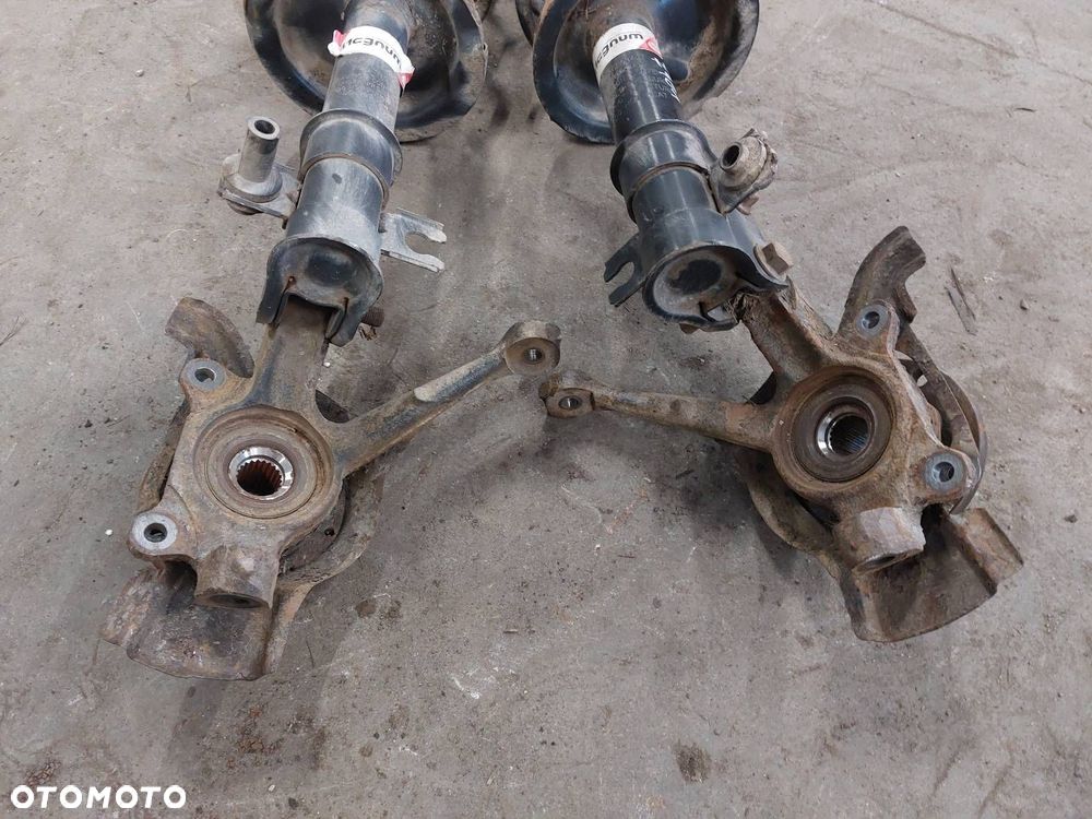 AMORTYZATOR SPRĘŻYNA ZWROTNICA LEWY PRZÓD + PRAWY PRZÓD FIAT SEICENTO 900 - 6