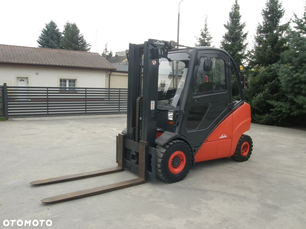 Linde H35D 2005rok TRIPLEX 4,65m kabina sprowadzony - 17