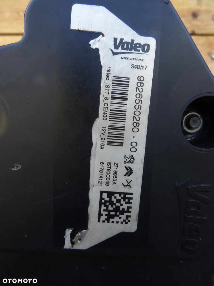 Alternator Start Stop 2.0 Jumpy Expert Vivaro 2016-2024 9826550280-00 - 7