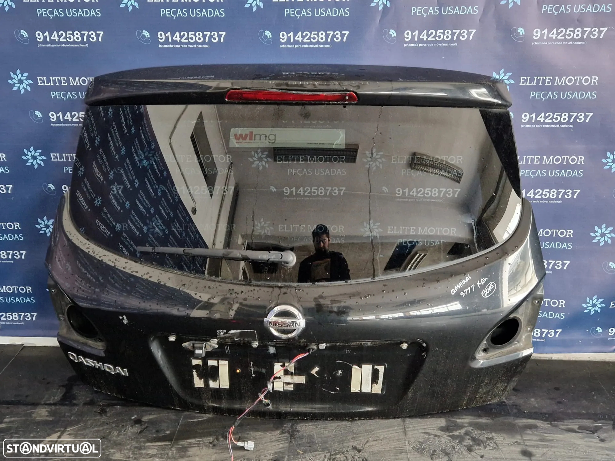 Tampa da mala usada NISSAN QASHQAI J10 ENVIO GRATUITO - 3
