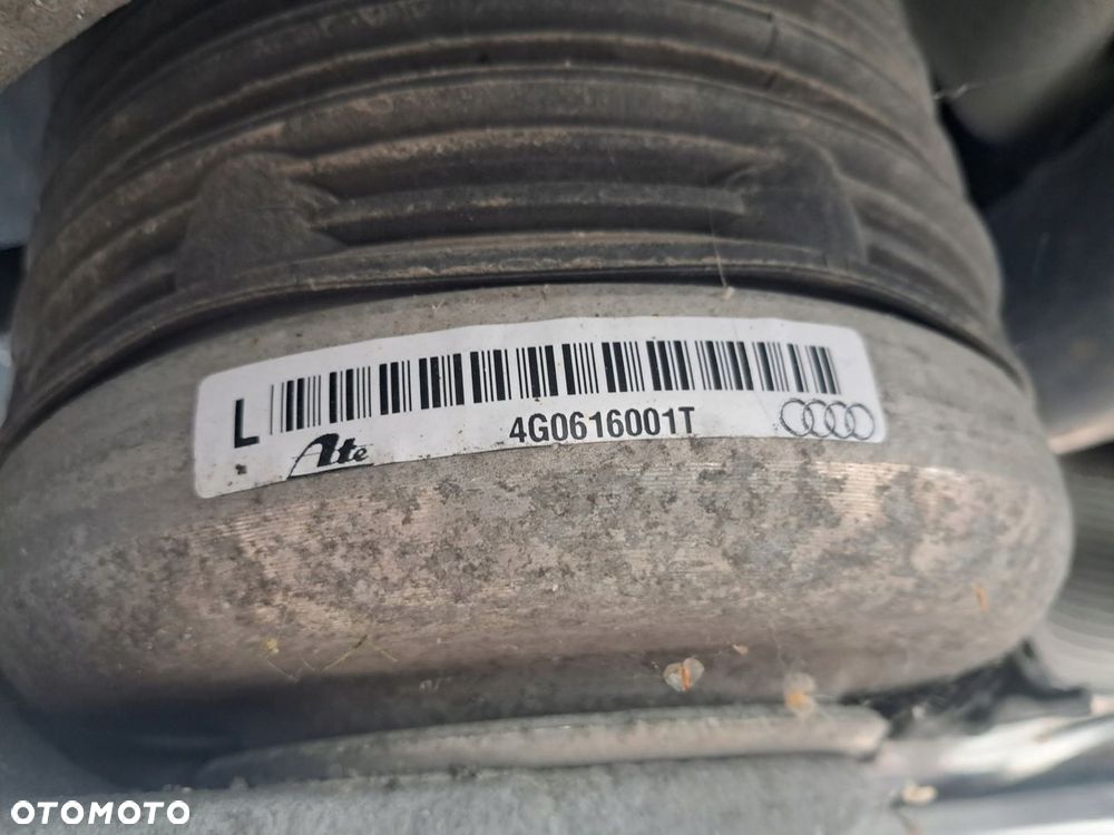AUDI A6 C7 A7 Poduszka zawieszenia miech tył lewy 4G0616001T - 2