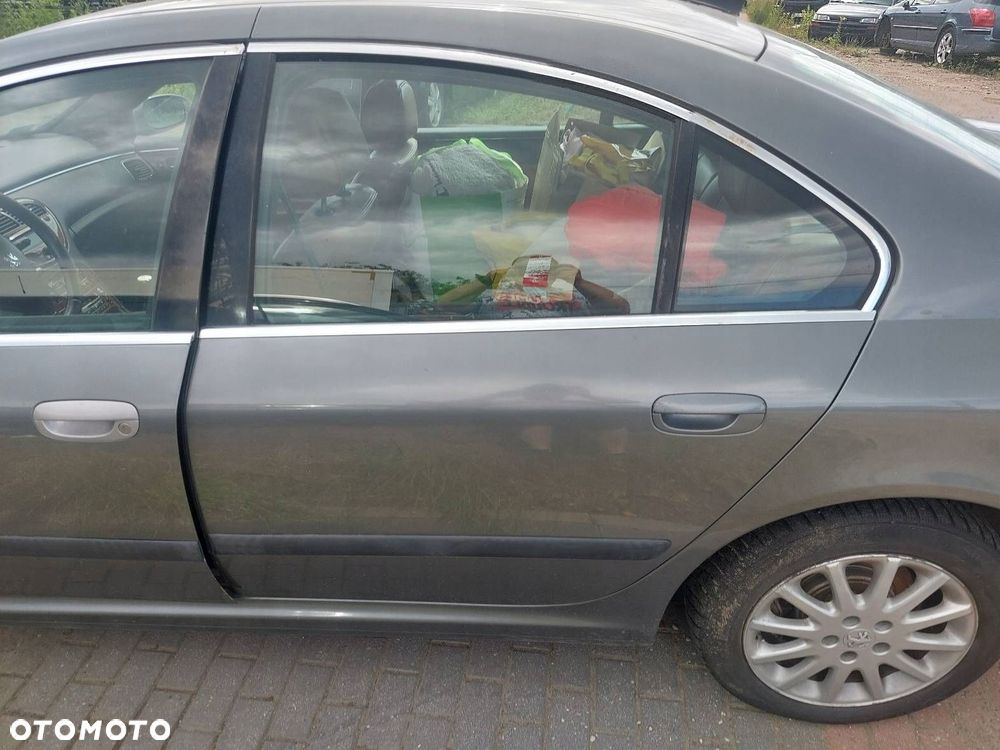 DRZWI KOMPLETNE LEWY TYŁ PEUGEOT 607 I - 2