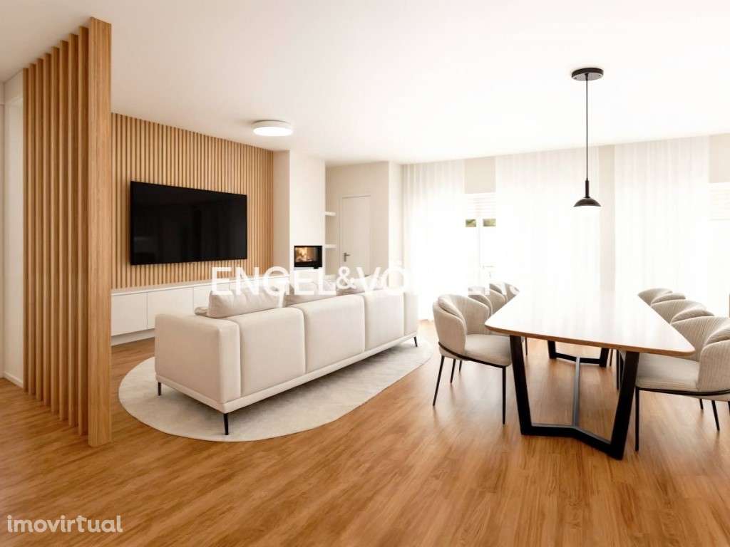 Moradia térrea T4 com piscina e jardim em Fernão Ferro - Grande imagem: 2/19