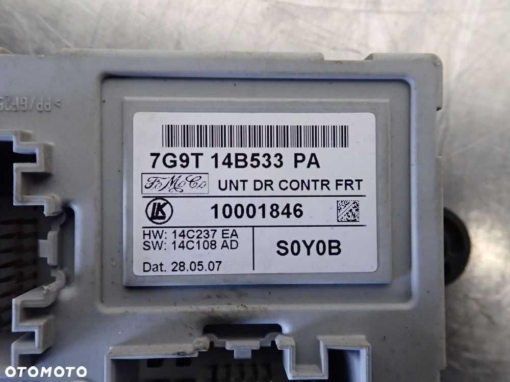 MODUŁ DRZWI FORD S-MAX I 7G9T-13B533-PA - 3