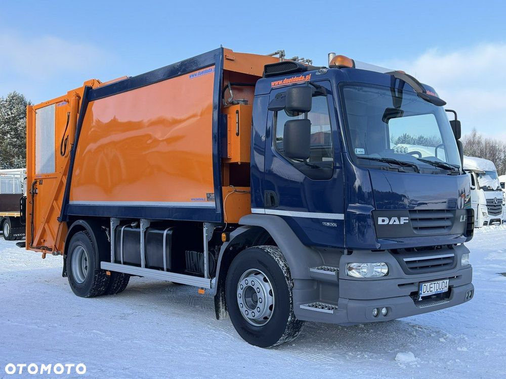 DAF LF 55.300 Śmieciarka Komunal Partner KP 16V Mały Przebieg - 3