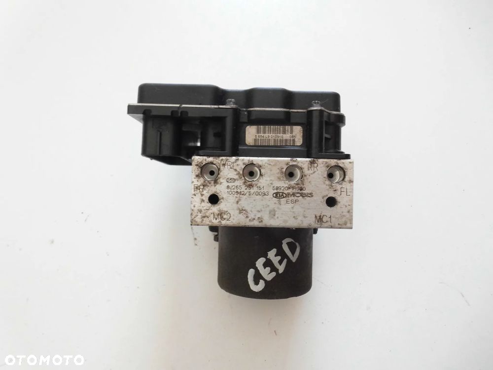 POMPA HAMULCOWA STEROWNIK ABS KIA CEED I LIFT HYUNDAI I30 1.6 16V ORYGINAŁ - 4