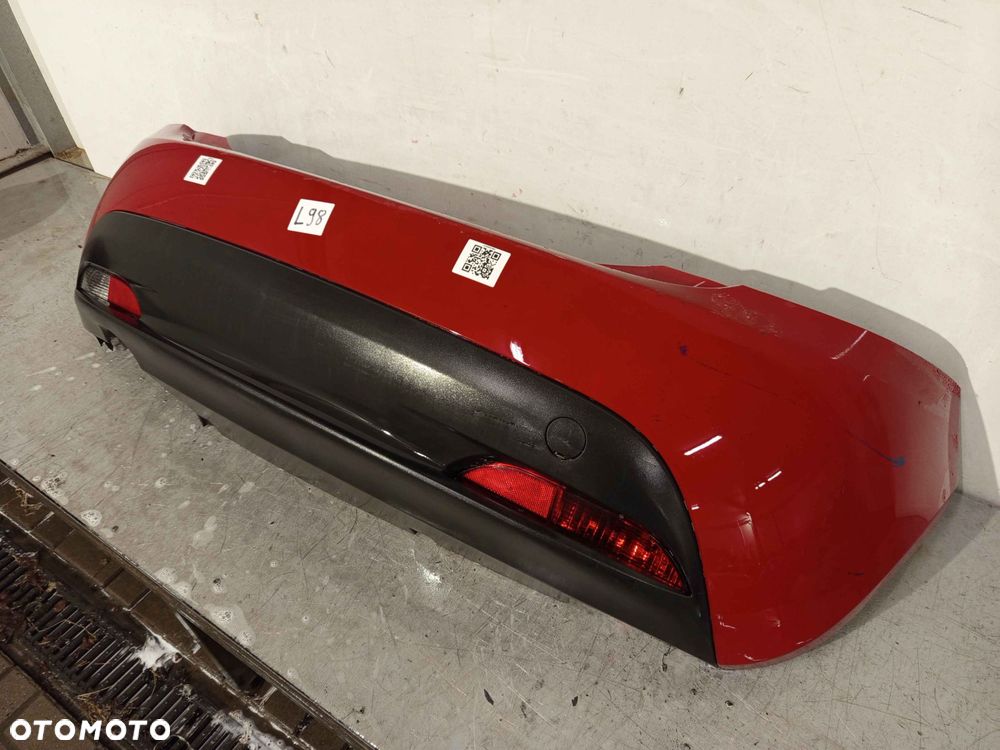 + ZDERZAK TYŁ TYLNY CHRYSLER LANCIA YPSILON 3 III ROSSO SFRONTATO CZERWONY - 2