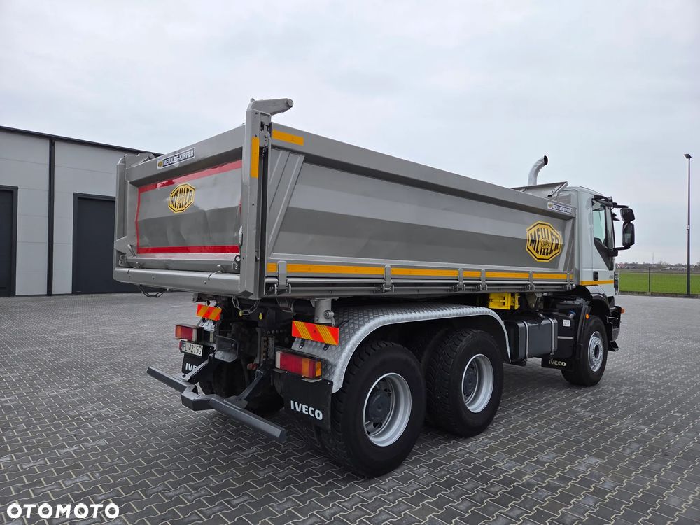 Iveco Trakker 450 / Hydroburta Meiller / 6x4 / Stan idealny!!! / - 11
