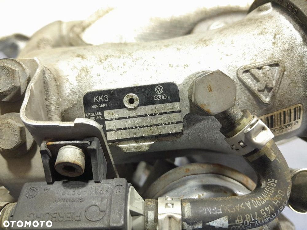 VW EOS 2.0 TFSI 200 KM BWA TURBOSPRĘŻARKA 06F145701G - 6