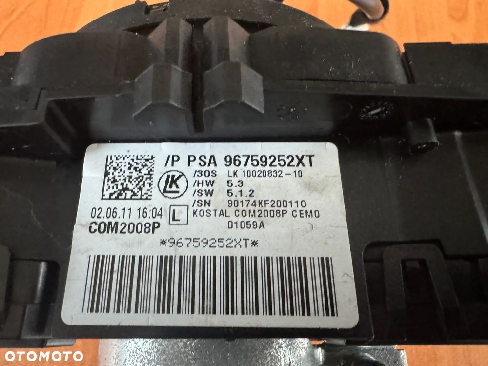 Przełącznik manetki taśma Citroen C4 II 1.4 906759252xt - 5