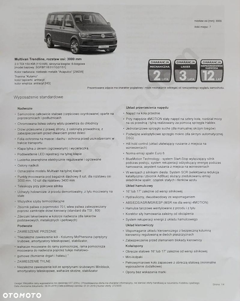 Volkswagen Multivan 2.0 TDI L1 Trendline - 18