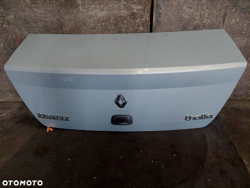 KOMPLETNY TYŁ KLAPA BAGAŻNIKA ZDERZAK TYŁ LAMPY RENAULT THALIA I LIFT MV632 - 10