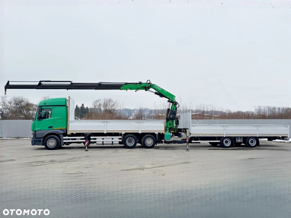Mercedes-Benz ACTROS 2645 * FASSI F345.2.24 - XE + PILOT + PRZYCZEPA * STAN BDB - 5
