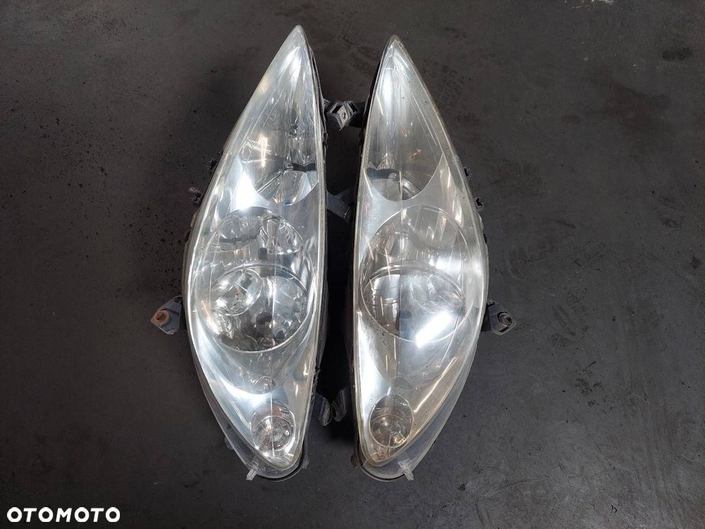 KOMPLETNY PRZÓD MASKA ZDERZAK BŁOTNIKI LAMPY BELKA PEUGEOT 307 I EZWD - 2