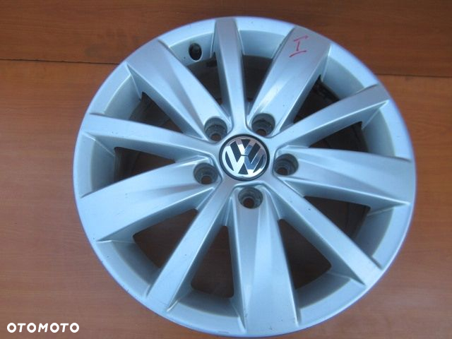 VW PASSAT B7 CC FELGA 7 x 16 ET45 3AA601025 nr1 nr4 stan bdb - 2