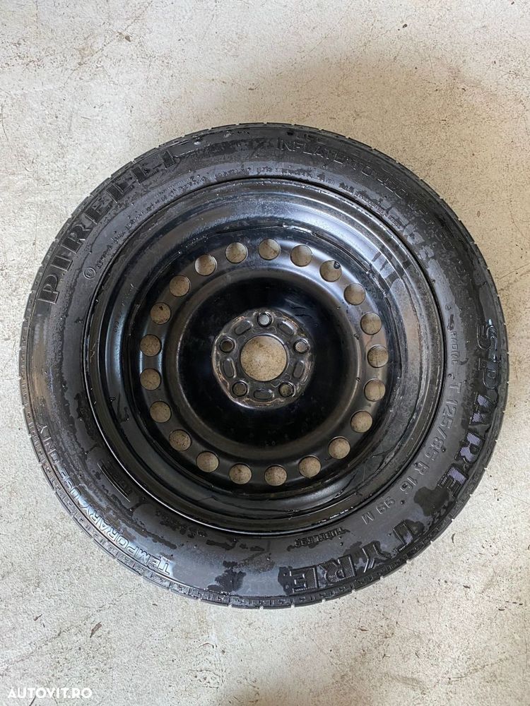 Roata de rezerva T125/85 R16 Volvo V60 2014-2018  6G92-1A479-AA 30671448 30683913  31471764 - 2