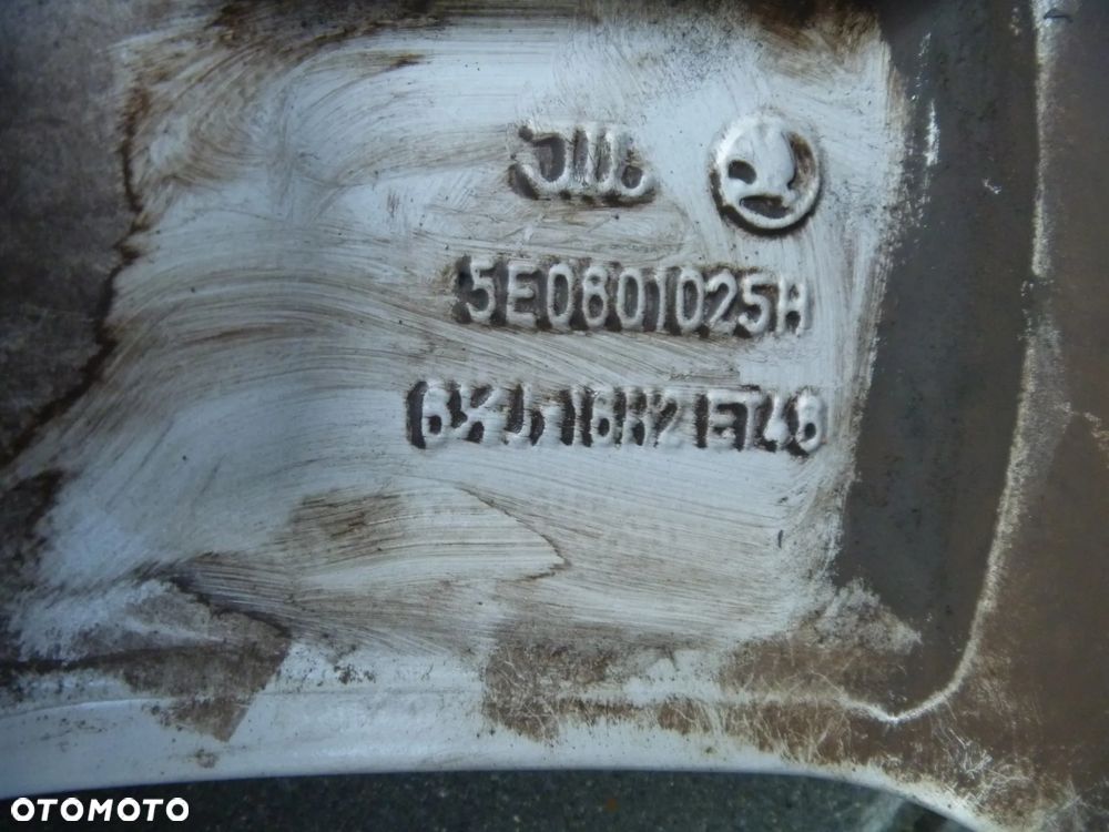 SKODA OCTAVIA III 5E0601025H FELGA ALUMINIOWA 6.5 x 16 ET46 - 2