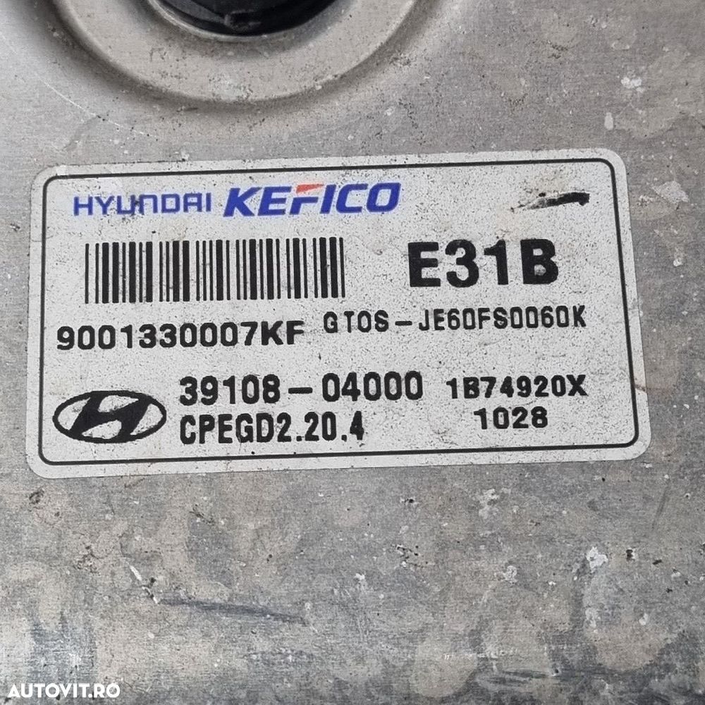 Calculator motor Hyundai Kona I 1.0 T - GDI Benzina 2017 - 2020 120CP Manuala G3LC G3LE ... - 3