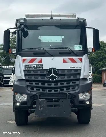 Mercedes-Benz Arocs 2040 4x4  – Meiller  | Euro 6c | płyta czołowa do montażu pługu, osprzętu zimowego lub komunalnego | Automat | Resory stalowe (Blatt-Blatt) - 7