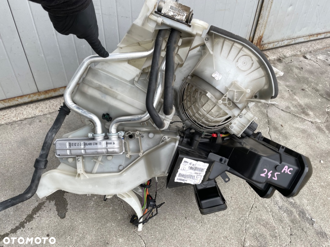 MERCEDES A169 B245  Nagrzewnica chłodnica  nagrzewnicy wentylator rezystor - 10