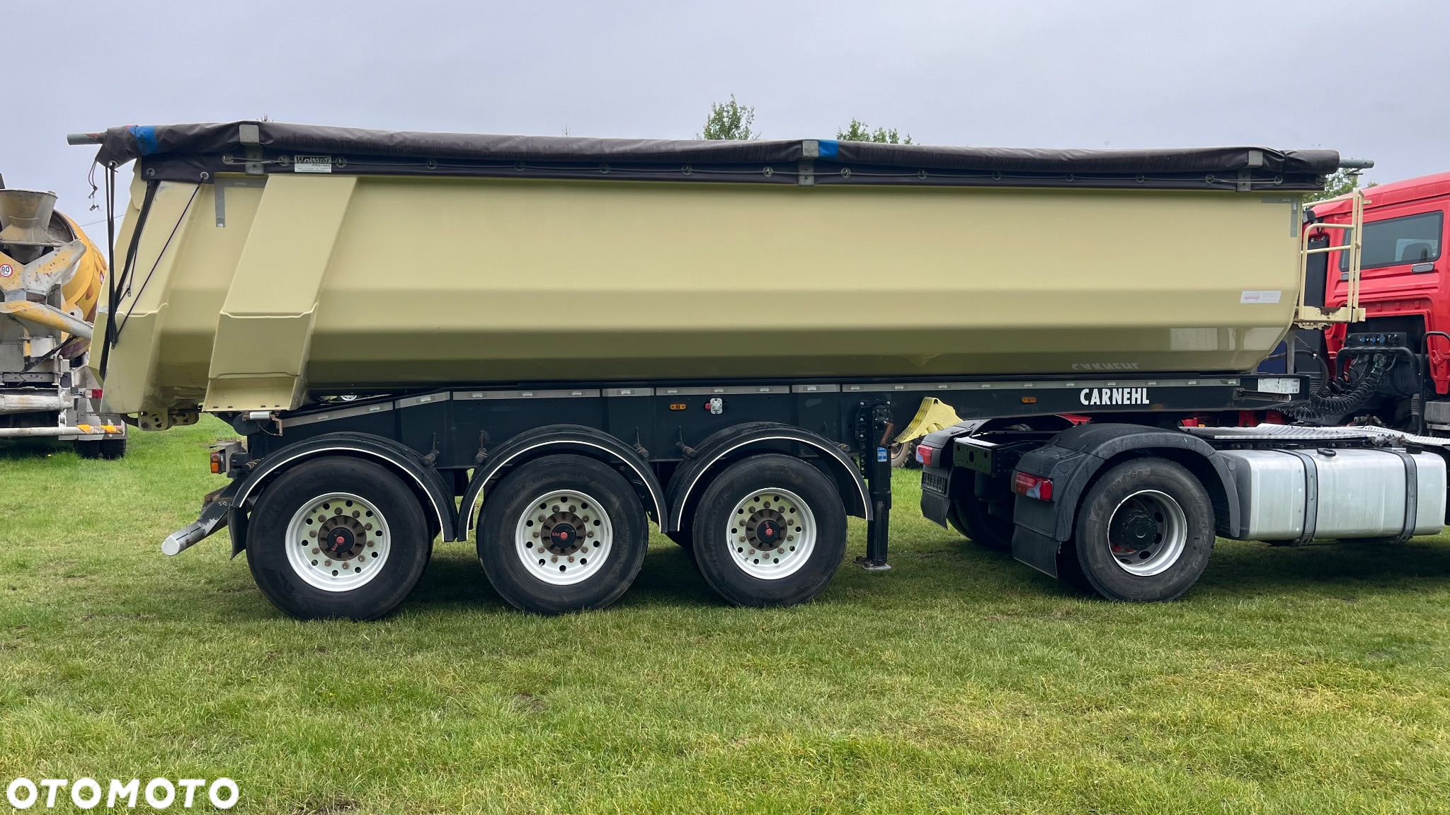 Carnehl Naczepa Wywrotka, 4750 kg!! 3 Osie , Aluminiowa , Oś SAF , Aluminiowe felgi - 11