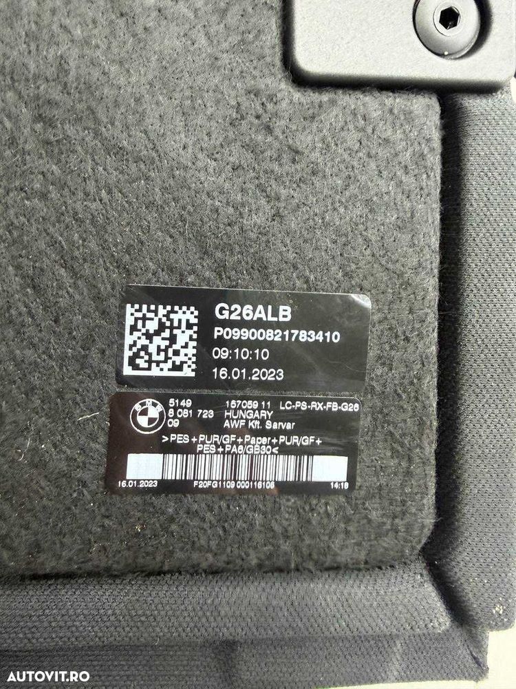 Mocheta portbagaj Bmw Seria 4 Gran Coupe G26 9871082 / 8081723 - 3