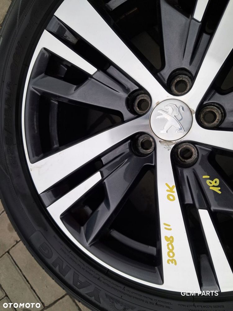 peugeot 3008 ii felgi koła aluminiowe18" 9809687377 5x108 - 16