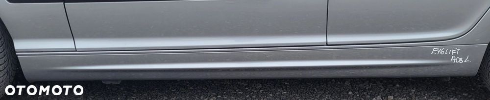LISTWA PROGOWA LEWA BMW E46 LIFT A08 SILBERGRAU SEDAN C91 - 1