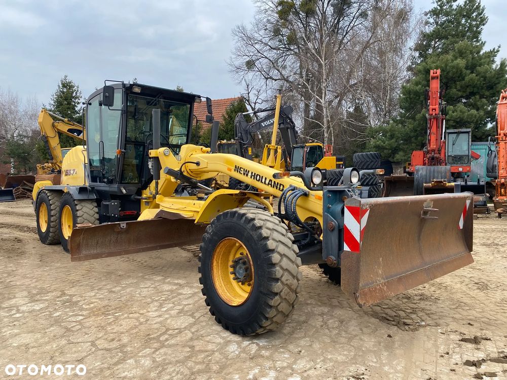 New Holland F156.7A, 10300 MTH, INSTALACJA DO NIWELACJI TRIMBLE 3D, Z NIEMIEC, NAPĘD 6X6, ZRYWAK, PRZEDNI PŁUG, - 10
