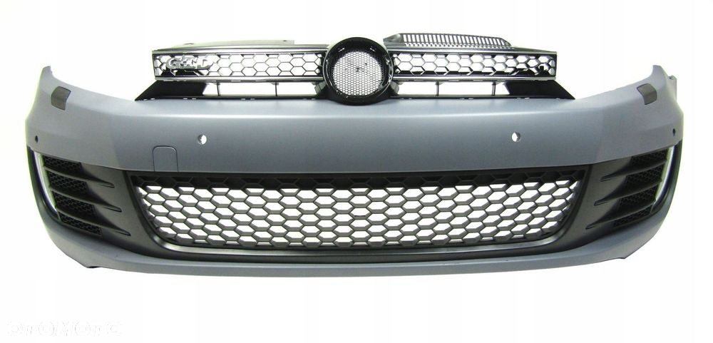 Zderzak przedni VW Golf 6 GTD Sprysk. / Pdc-4 Kompletny - 4