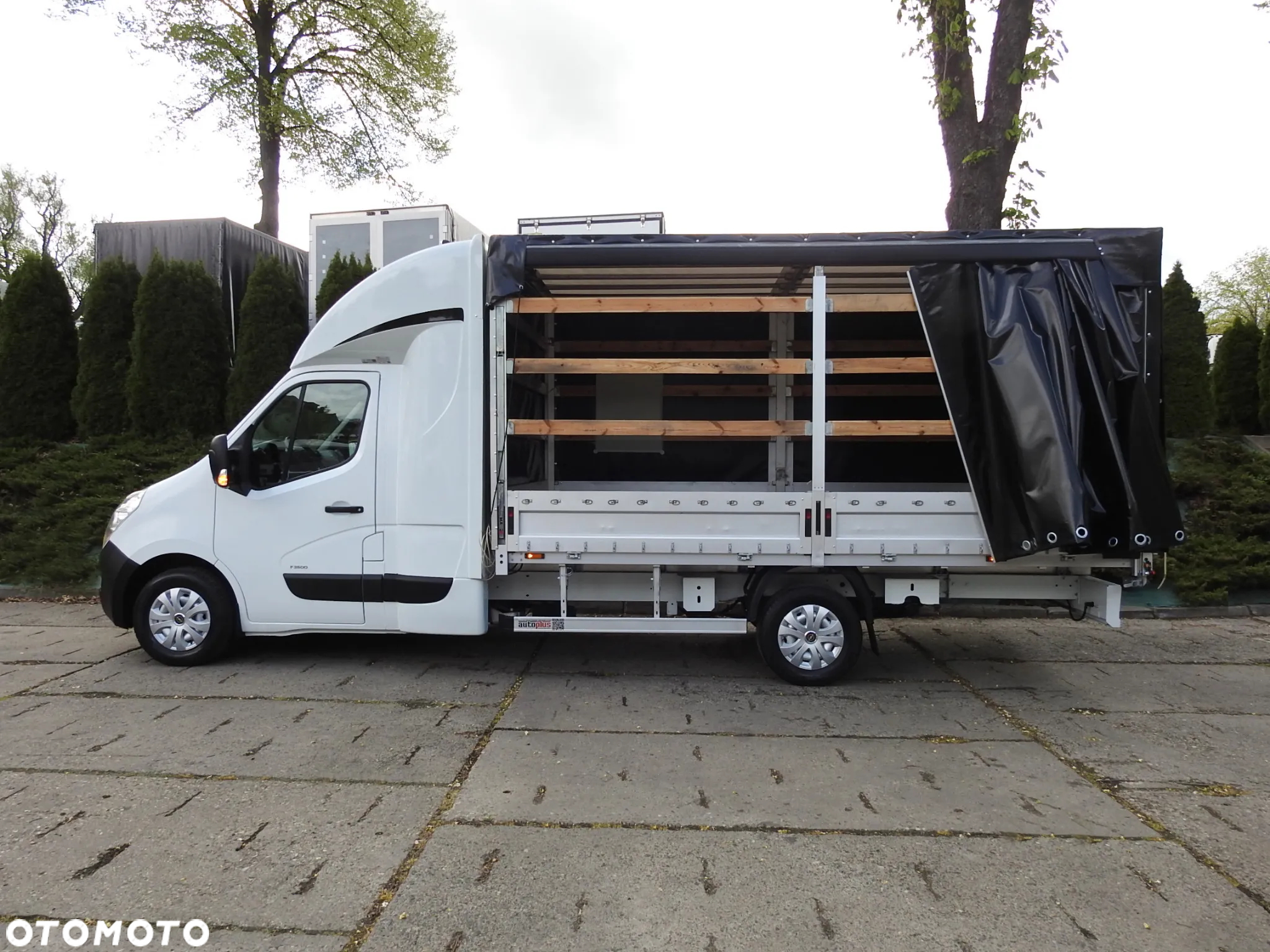 Opel MOVANO PLANDEKA 8 PALET WEBASTO TEMPOMAT KLIMATYZACJA PNEUMATYKA 170KM [ 127076 ] - 9