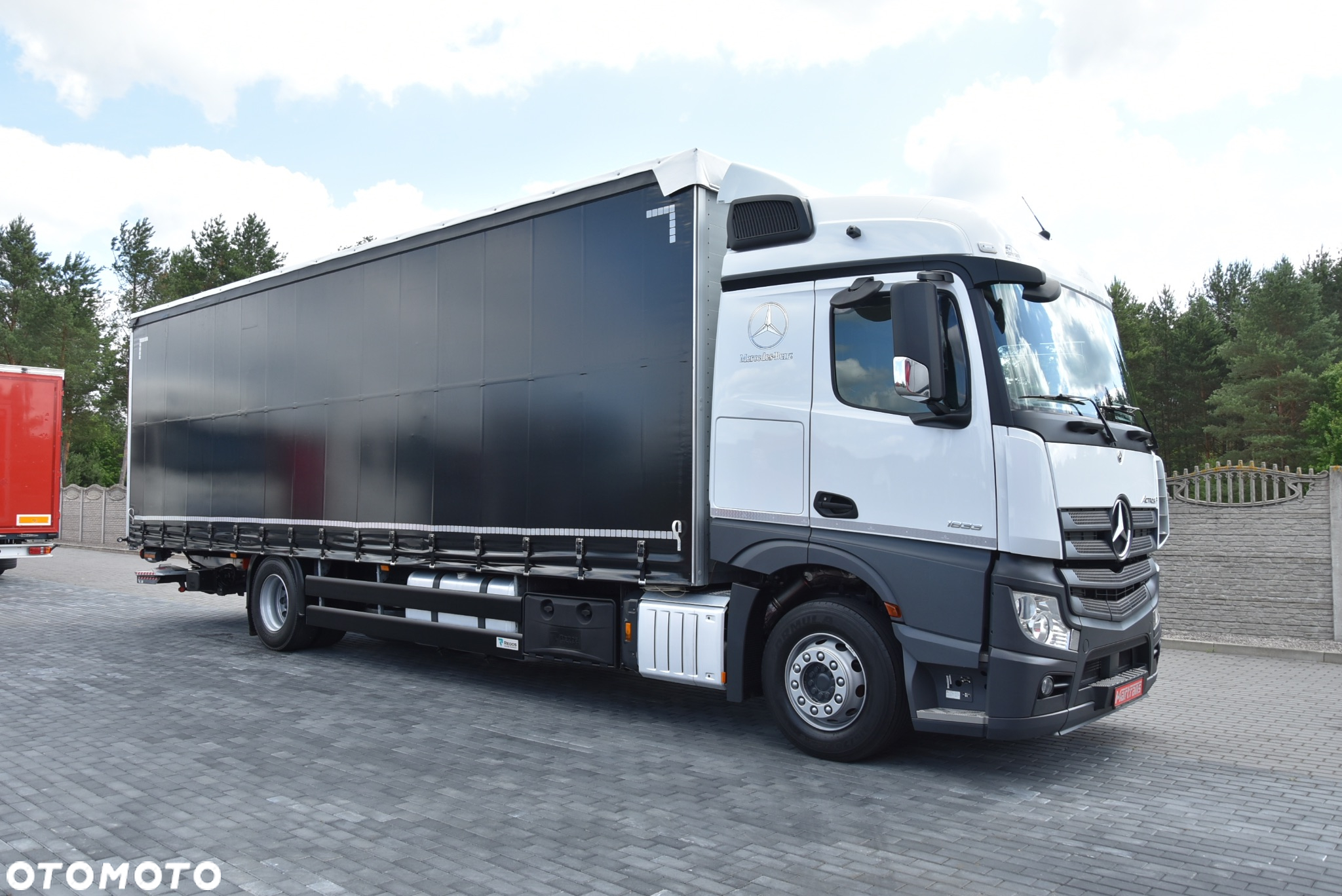 Mercedes-Benz ACTROS 18.330 / FIRANA 9,5 M / WINDA / ZABUDOWA REDOS / 24 PALETY / AUTOMAT / SALON POLSKA /SERWIS ASO MERCEDES / STAN IDEALNY !!!!! - 4