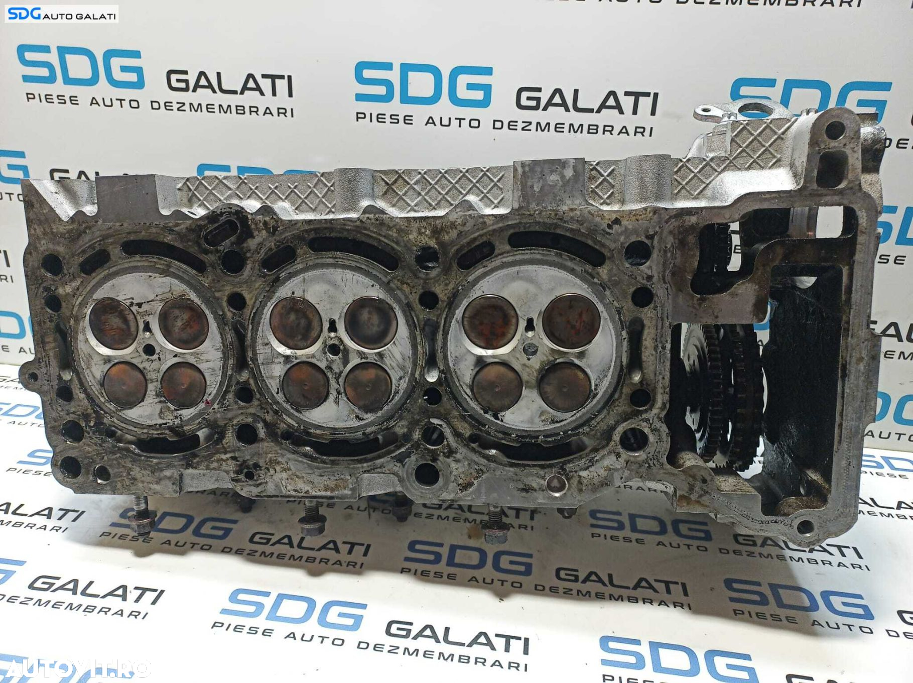 Chiulasa Chiuloasa Stanga cu Supape Axe Came si Tacheti OM642 642930 Mercedes Clasa ML Class W164 350CDI 3.0 CDI 2005 - 2011 Cod A6420109720 [X3559] - 10