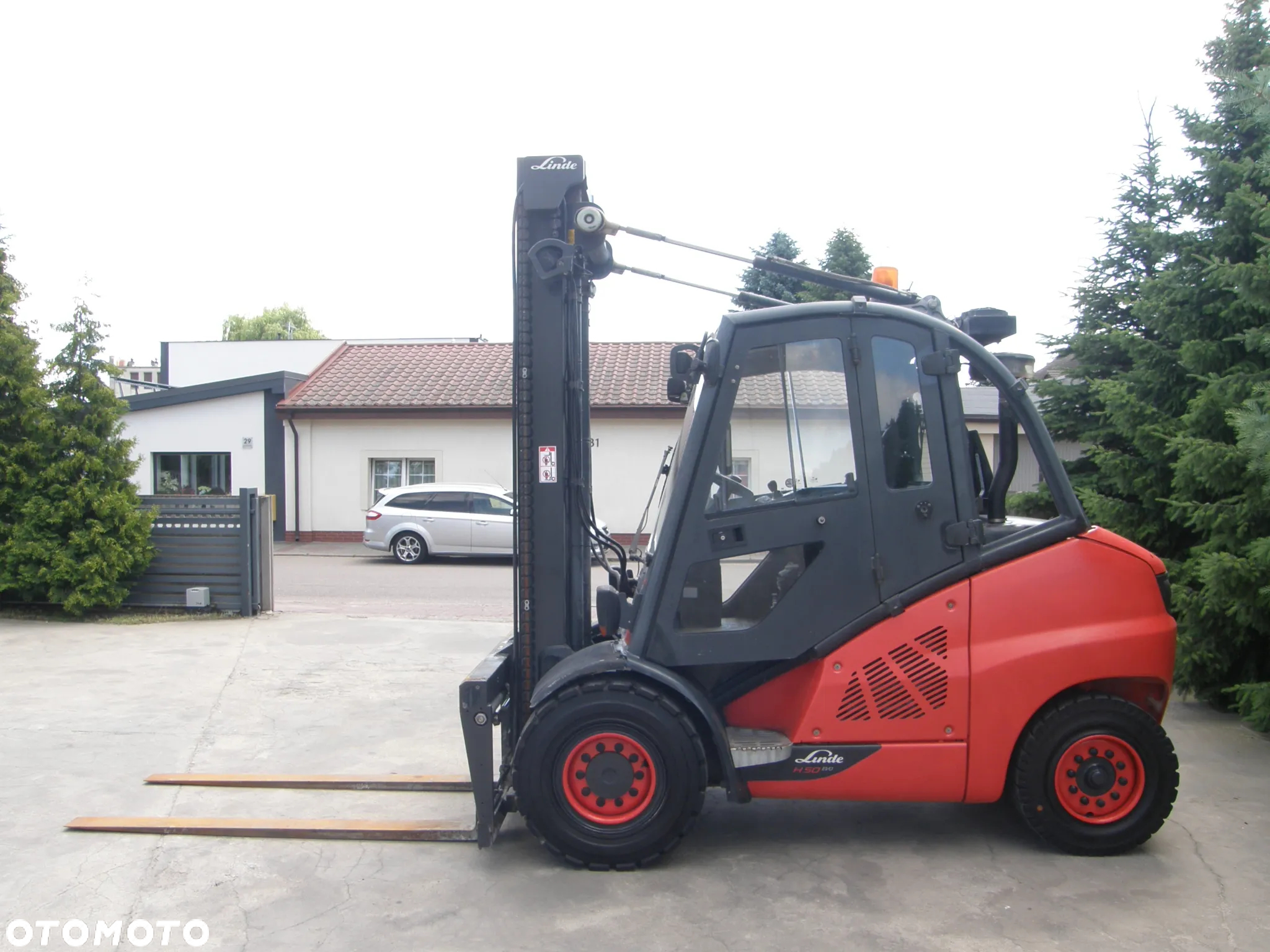 Linde H50D-02 2015rok kabina pozycjoner przesuw - 15