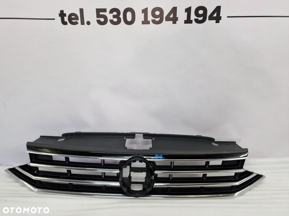 VW PASSAT B8 LIFT R-LINE 20- ATRAPA / GRILL PRZEDNI PRZÓD , NR 3G0853653N / 3G0853651CB / 3G0853651CD / 3G0853651BL / 3G0853651BM , NR AUKCJI GR86 - 1