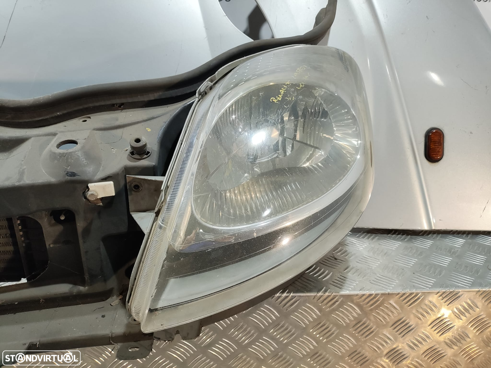 FRENTE COMPLETA OPEL VIVARO A CAPOT PARACHOQUES GUARDA-LAMAS OTICAS RADIADOR VENTILADOR FRENTE FIBRA REFORÇO - 6