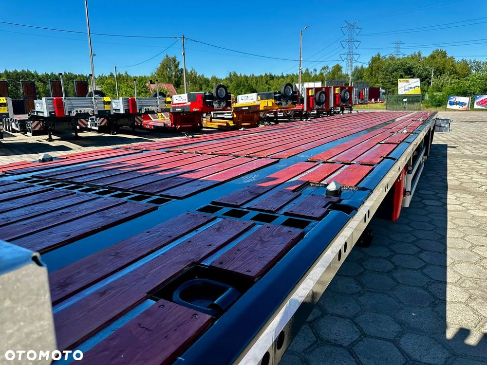 Inny platforma uniwersalna z zamkami kontenerowymi - MOCNA - osie SAF HOLLAND - 32