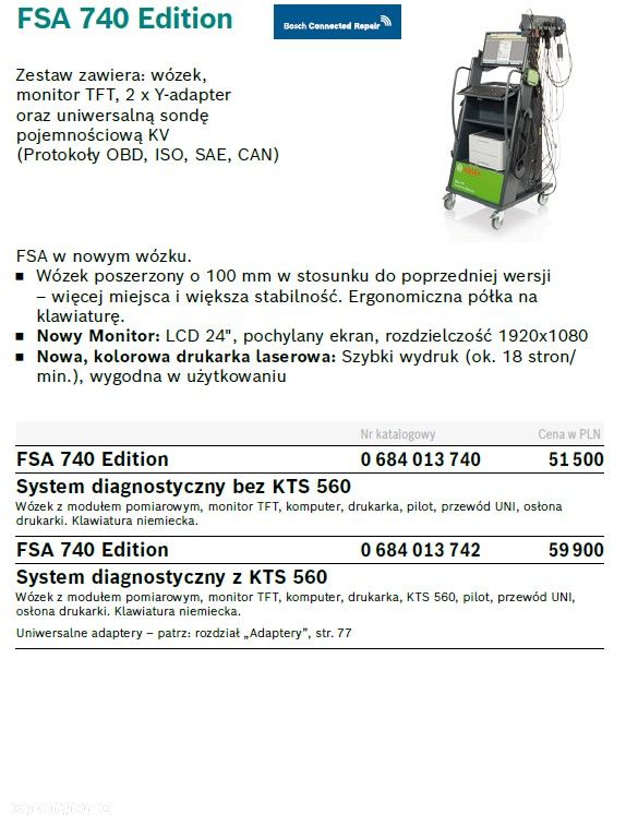 FSA 760 Edition + Kts w opcji w pakiecie - 9