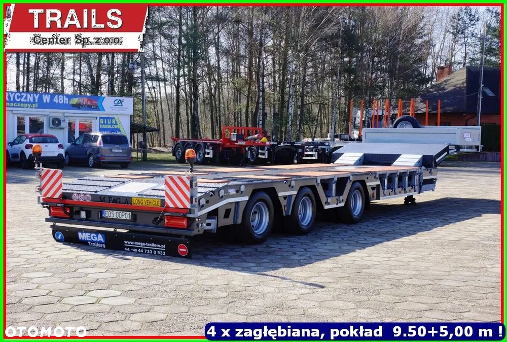 Inny Niskopodwoziowa ład. 43 T, rozciągana do 18,60 m, 4 x załębiana !!! - 8