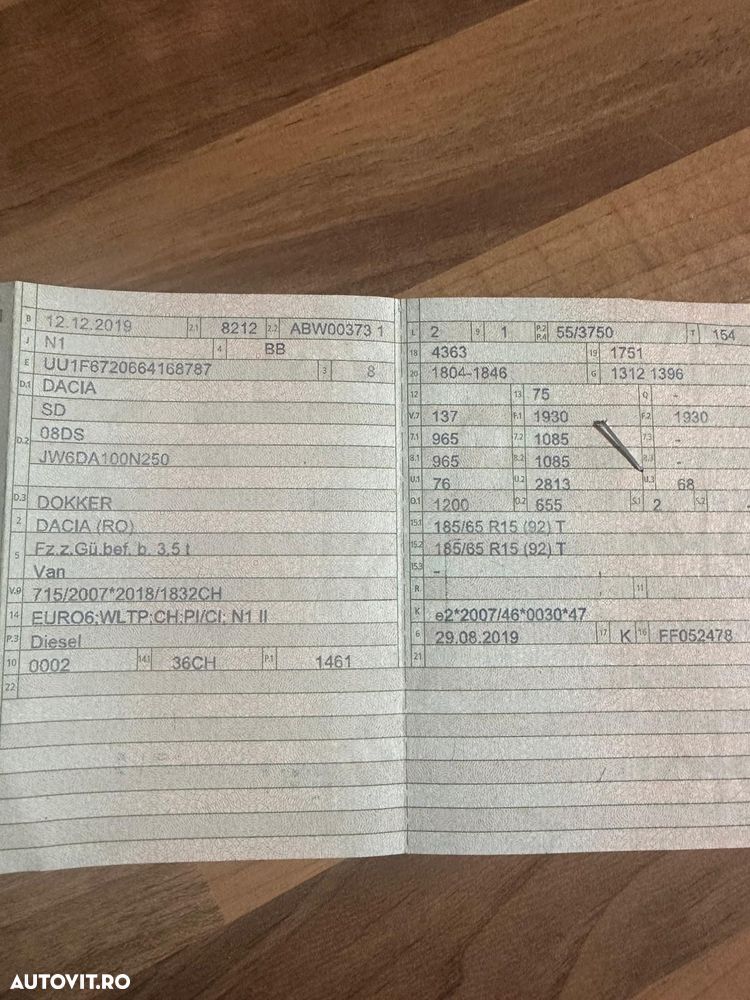 Dacia Dokker Blue dCi 95 Comfort - 14