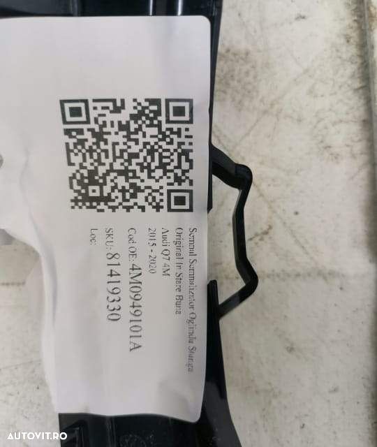 Semnal Semnalizator Oglinda Stanga Original In Stare Buna Audi  Q7  4M - 7