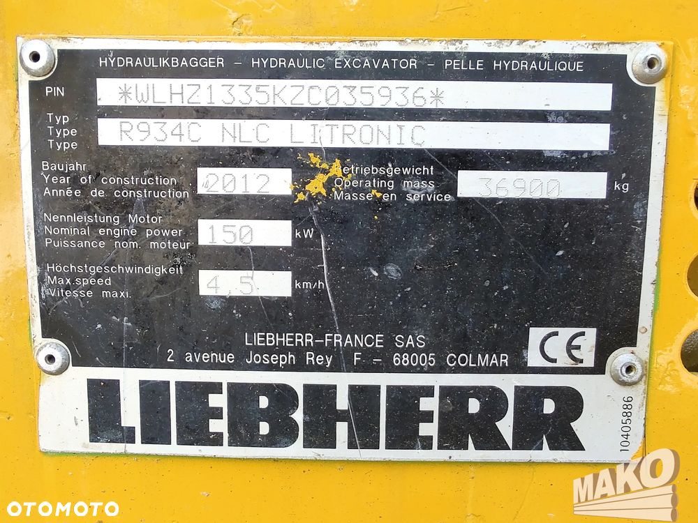 Liebherr R934C NLC Litronic - 24